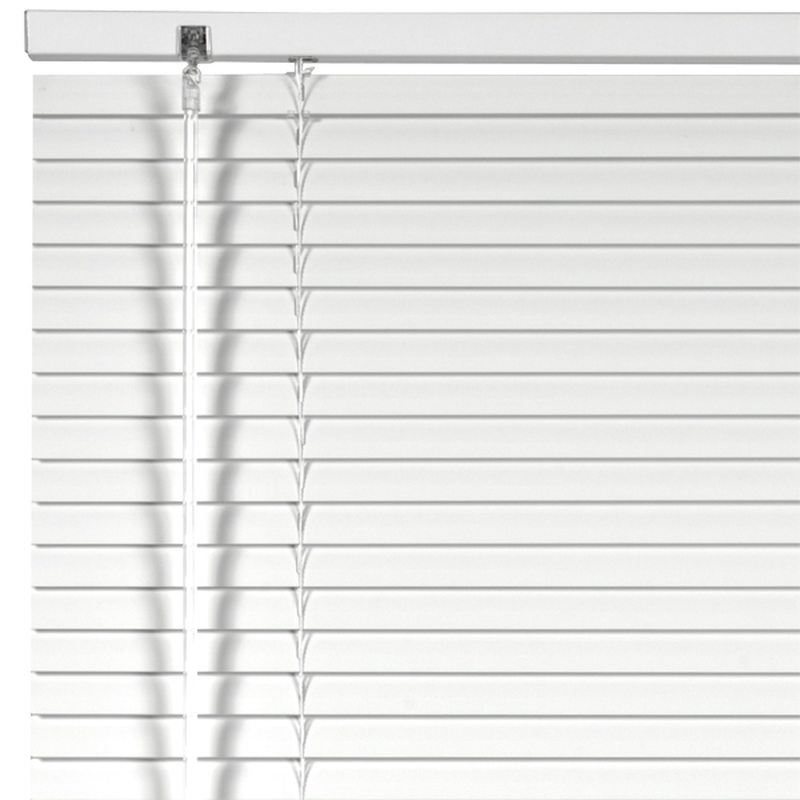 Store vénitien EASY VENITIEN ALUMINIUM coloris blanc 87 x 150 cm
