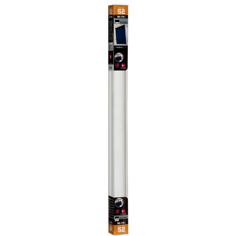 Store enrouleur EASY ROLL OCCULTANT coloris blanc 52 x 170 cm