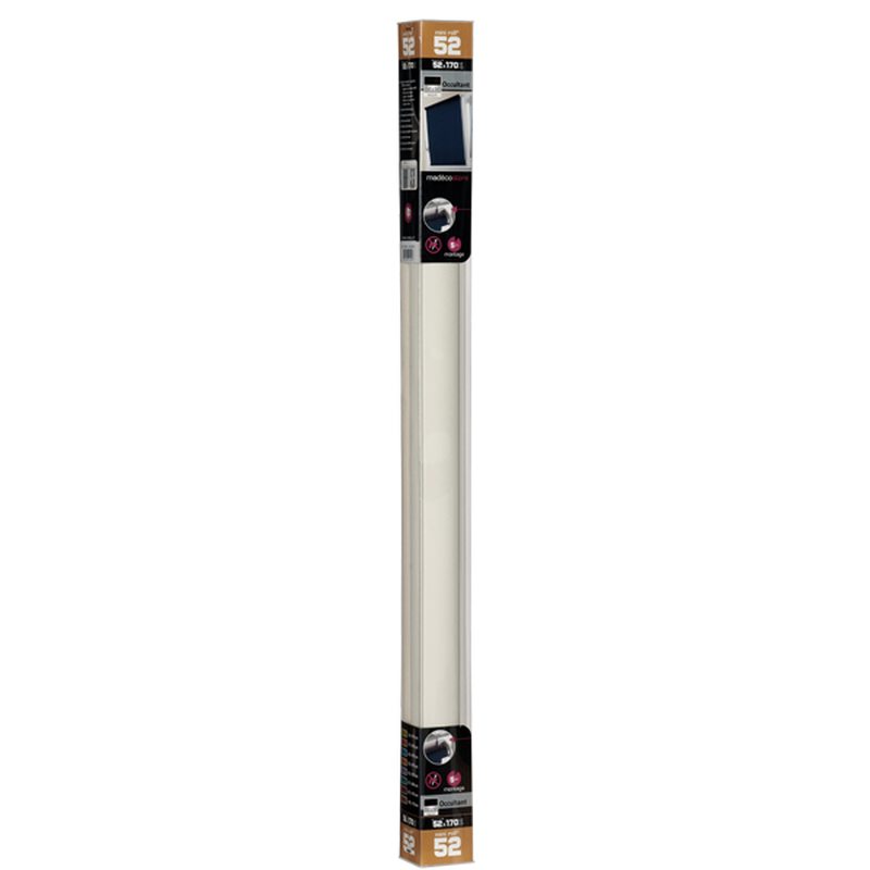 Store enrouleur EASY ROLL OCCULTANT coloris ivoire 52 x 170 cm