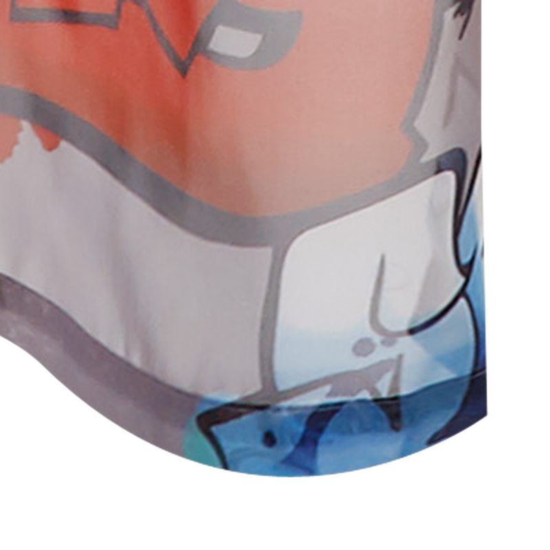 Voilage GRAFITI coloris gris acier 140 x 255 cm