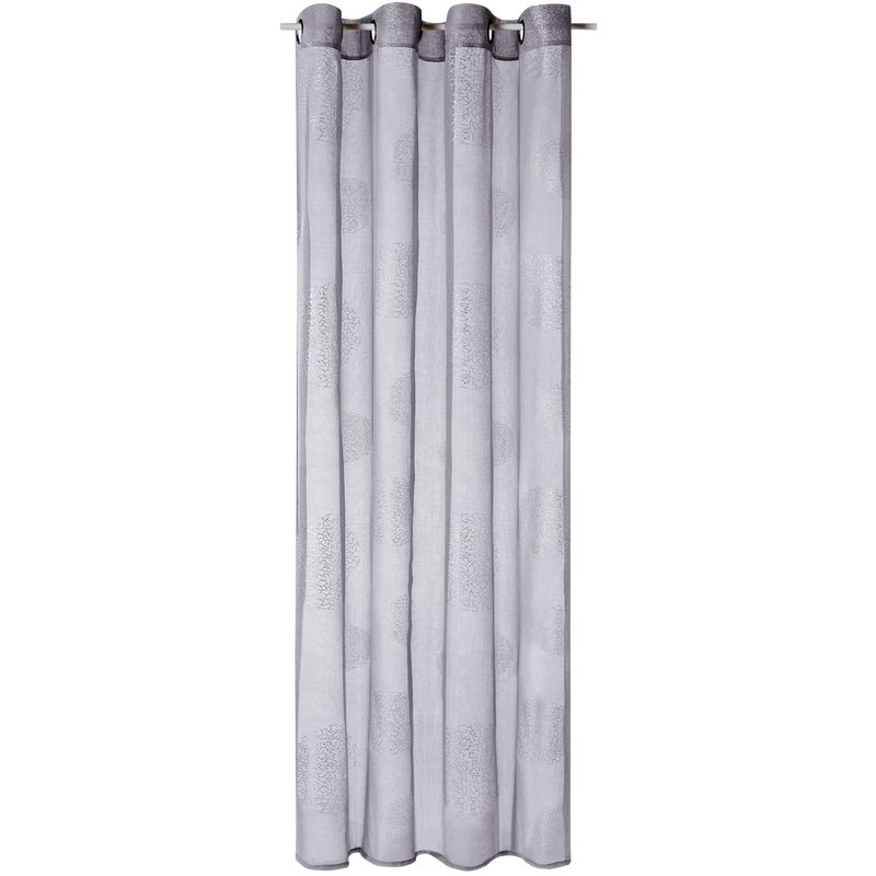 Voilage ESSENTIEL coloris gris 140 x 240 cm