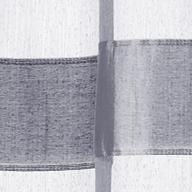 Voilage AURORE coloris gris perle 140 x 240 cm