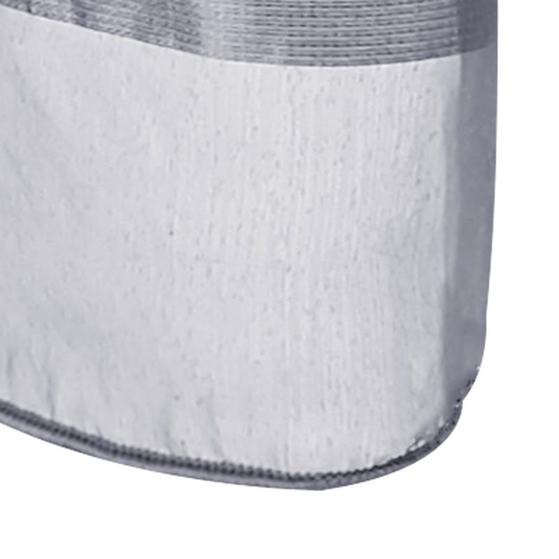 Voilage AURORE coloris gris perle 140 x 240 cm