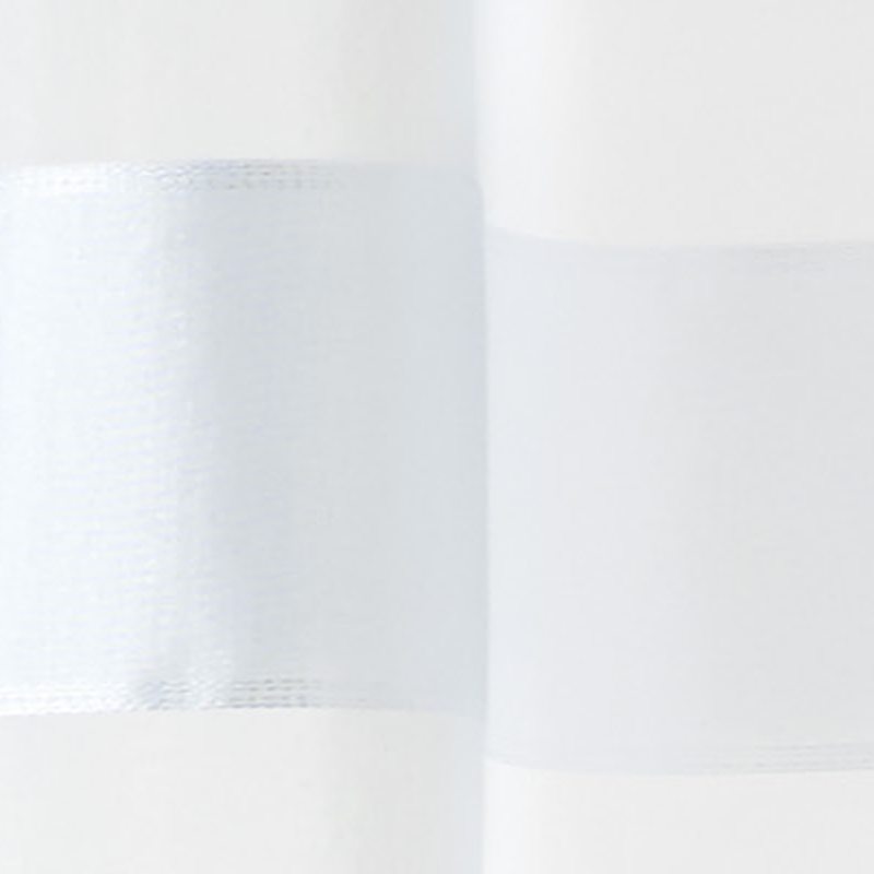 Voilage AURORE coloris blanc 140 x 240 cm