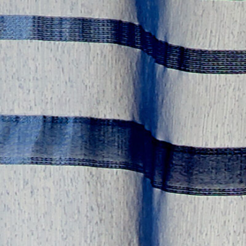 Voilage AURORE coloris bleu 140 x 240 cm