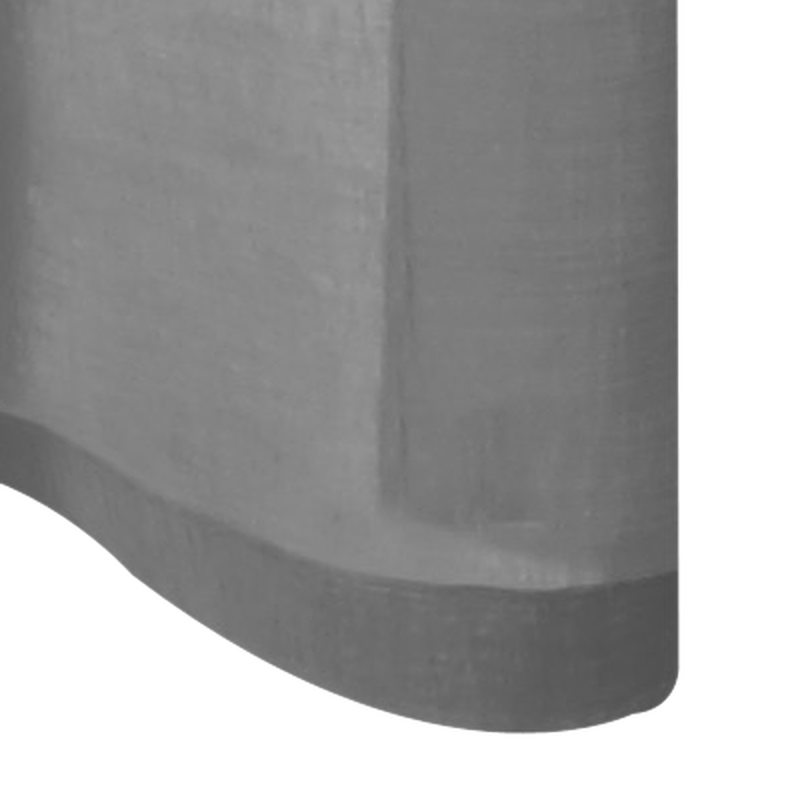 Voilage COLORS coloris gris 140 x 260 cm