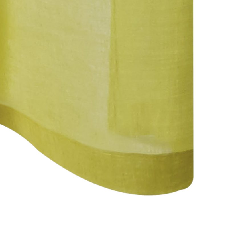 Voilage COLORS coloris vert amande 140 x 260 cm