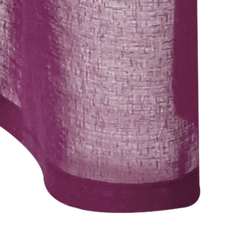 Voilage COLORS coloris lilas 140 x 260 cm