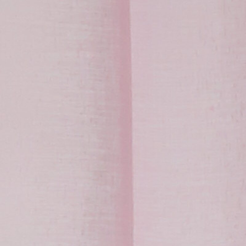 Voilage COLORS coloris rose pâle 140 x 260 cm