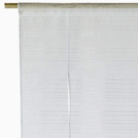 Vitrage LOLA coloris blanc 70 x 200 cm