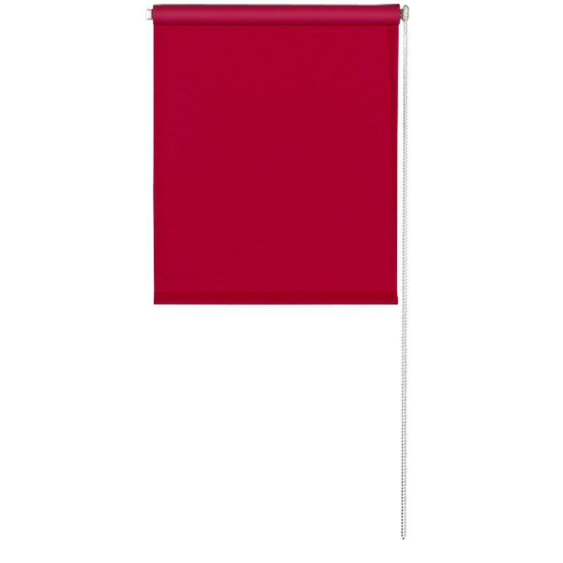 Store enrouleur EASY ROLL OCCULTANT coloris rouge cerise 42 x 170 cm