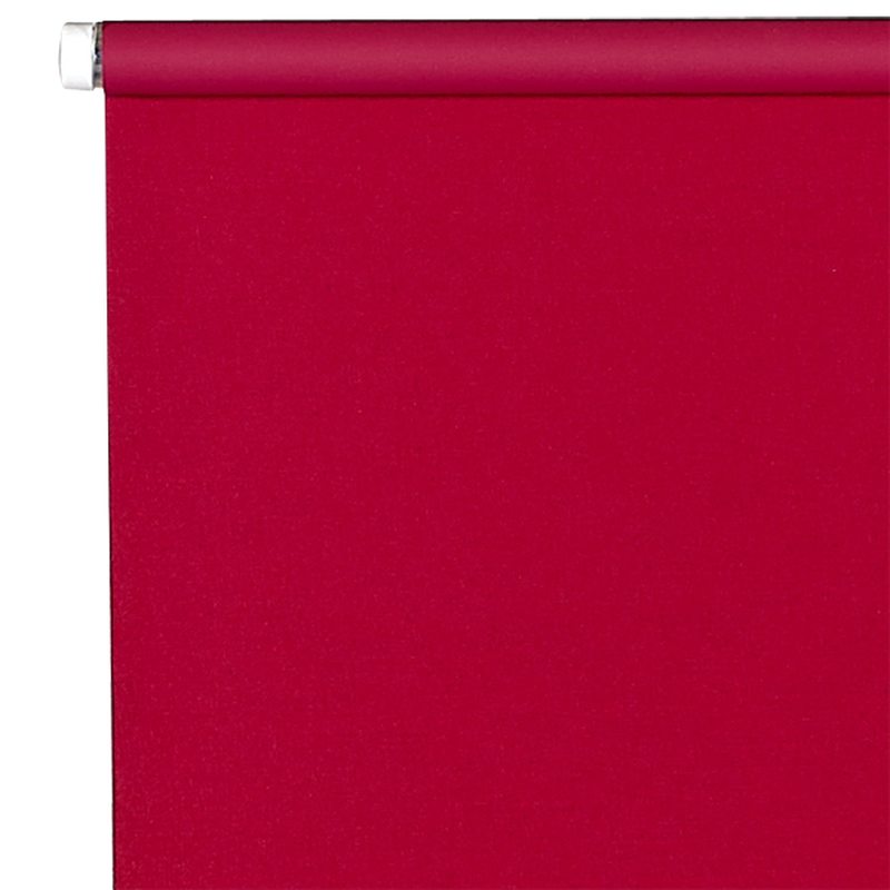 Store enrouleur EASY ROLL OCCULTANT coloris rouge cerise 42 x 170 cm