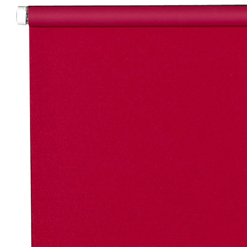 Store enrouleur EASY ROLL OCCULTANT coloris rouge cerise 42 x 170 cm