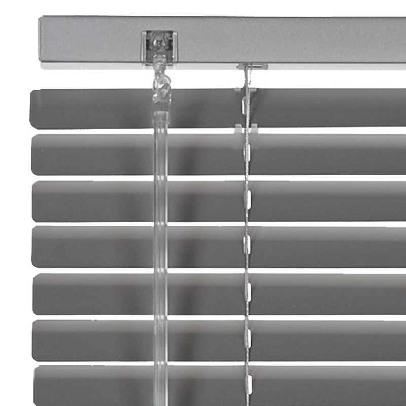Store vénitien EASY VENITIEN ALUMINIUM coloris gris aluminium 37 x 150 cm
