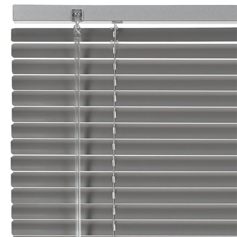 Store vénitien EASY VENITIEN ALUMINIUM coloris gris aluminium 67 x 150 cm