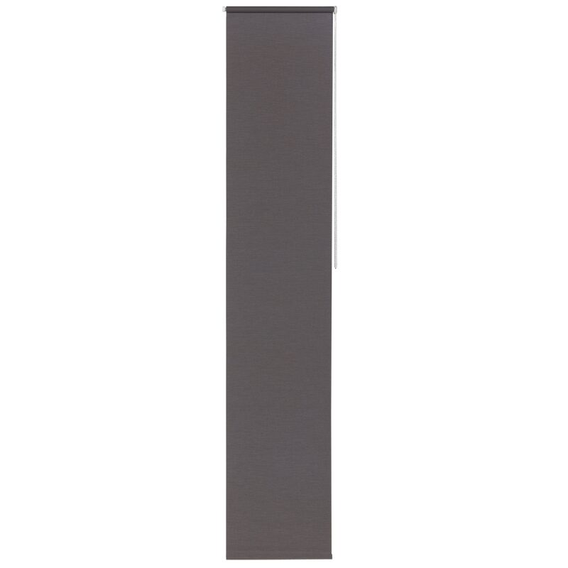 Store enrouleur EASY ROLL OCCULTANT coloris gris anthracite 37 x 170 cm