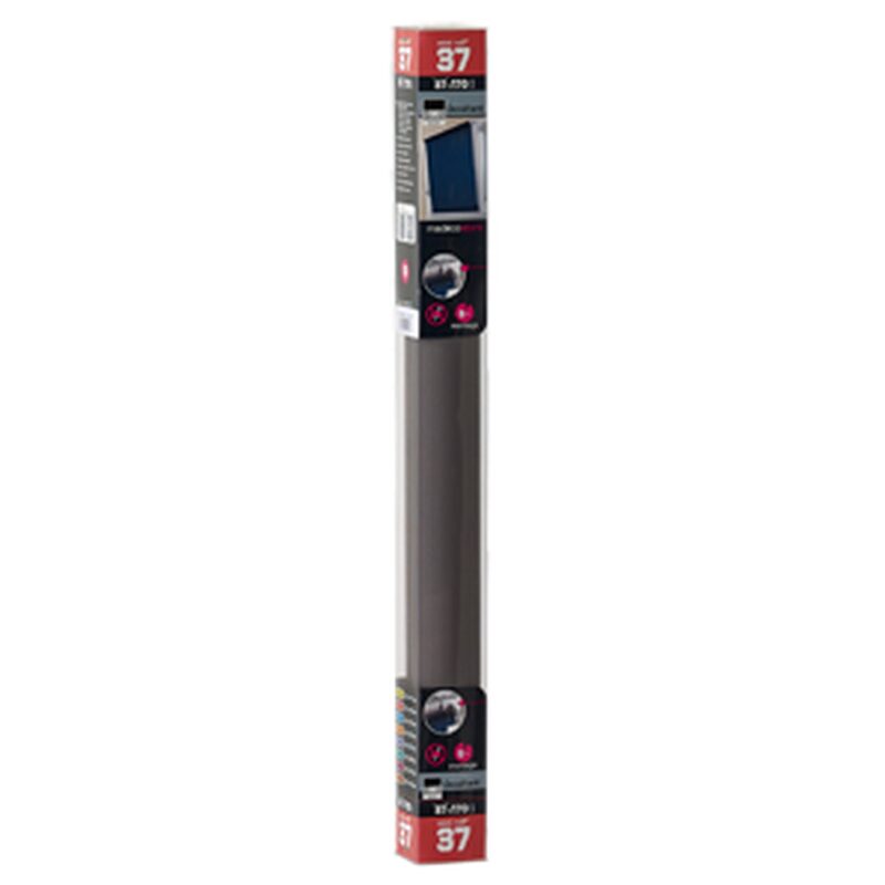 Store enrouleur EASY ROLL OCCULTANT coloris gris anthracite 37 x 170 cm