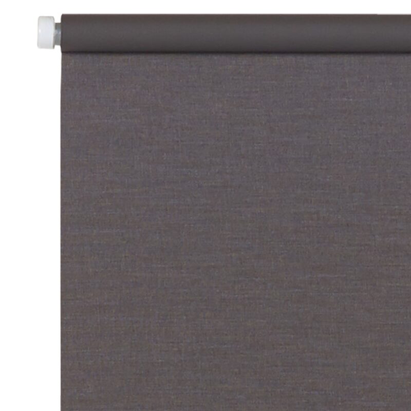 Store enrouleur EASY ROLL OCCULTANT coloris gris anthracite 37 x 170 cm