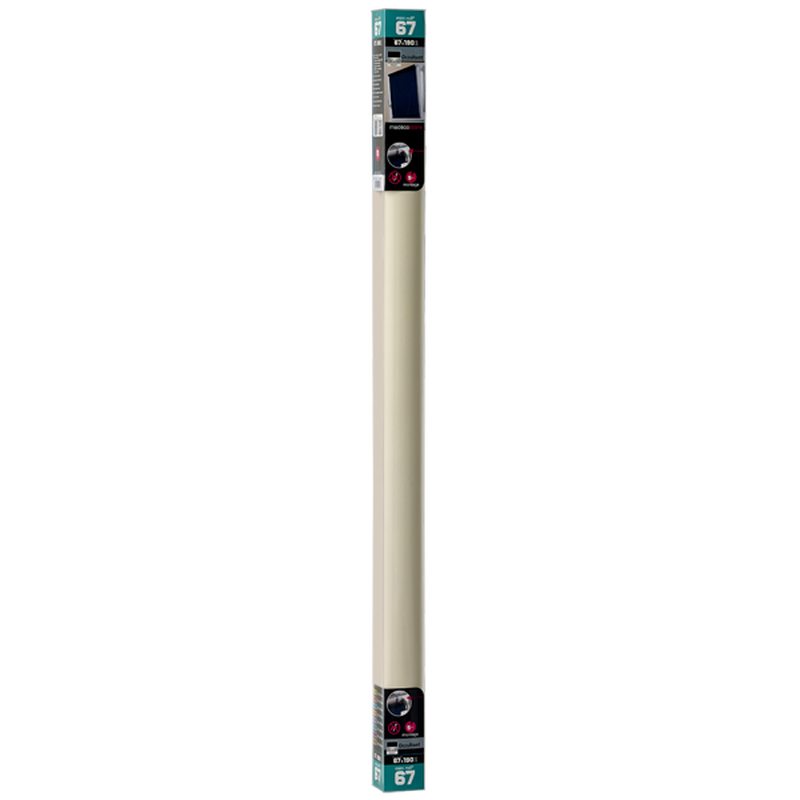 Store enrouleur EASY ROLL OCCULTANT coloris ivoire 67 x 190 cm