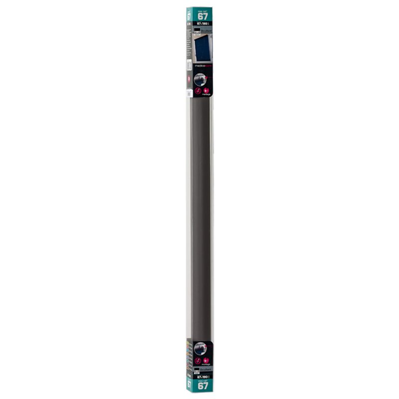 Store enrouleur EASY ROLL OCCULTANT coloris gris anthracite 67 x 190 cm