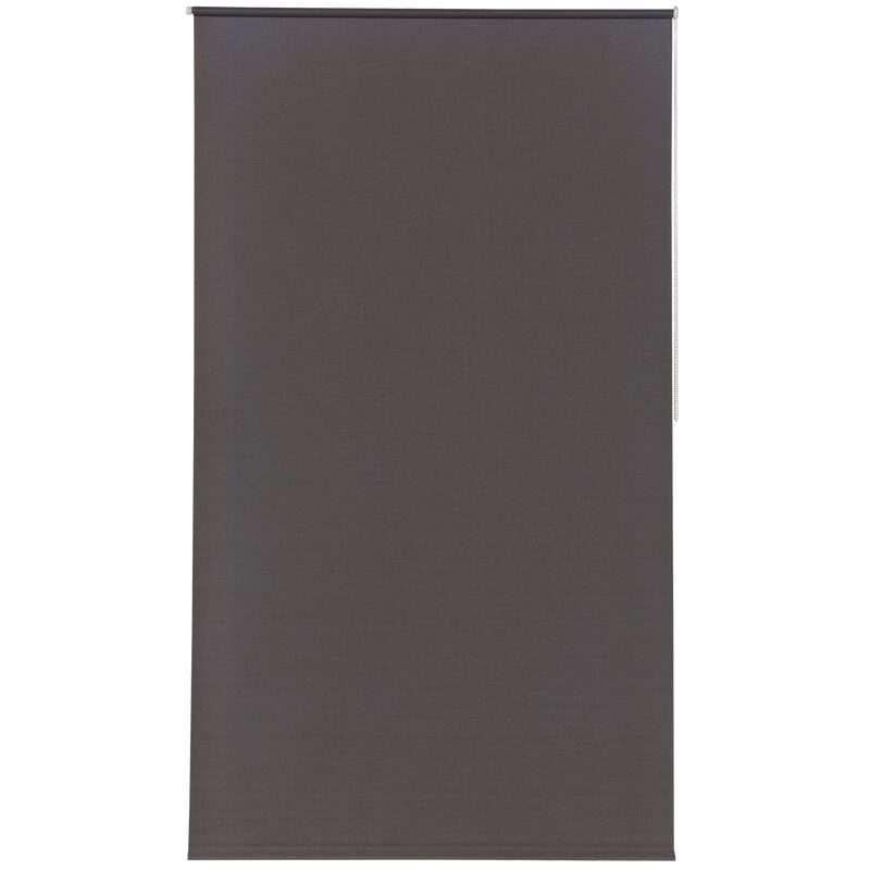 Store enrouleur EASY ROLL OCCULTANT coloris gris anthracite 107 x 170 cm