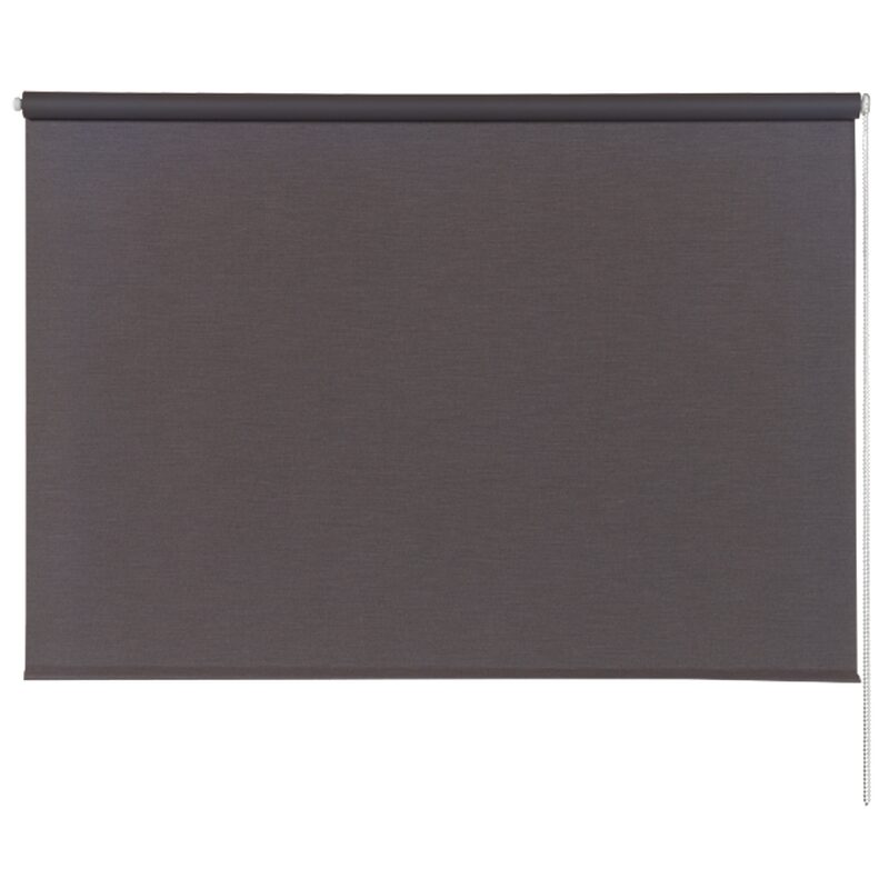 Store enrouleur EASY ROLL OCCULTANT coloris gris anthracite 107 x 170 cm