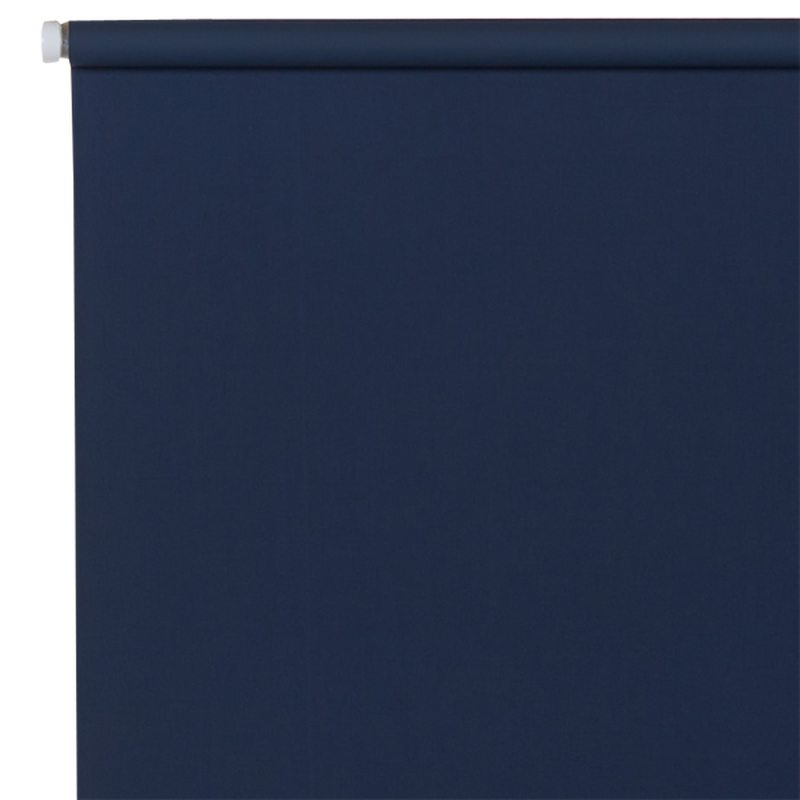 Store enrouleur EASY ROLL OCCULTANT coloris bleu marine 62 x 170 cm