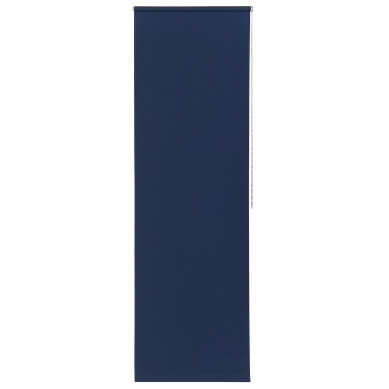 Store enrouleur EASY ROLL OCCULTANT coloris bleu marine 52 x 170 cm