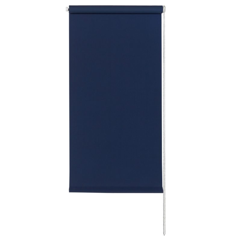 Store enrouleur EASY ROLL OCCULTANT coloris bleu marine 37 x 170 cm