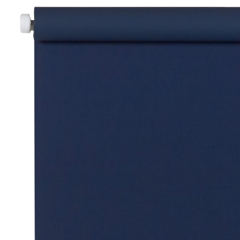 Store enrouleur EASY ROLL OCCULTANT coloris bleu marine 37 x 170 cm