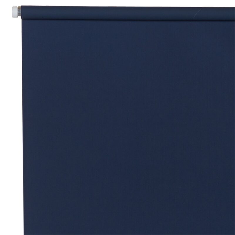 Store enrouleur EASY ROLL OCCULTANT coloris bleu marine 67 x 190 cm