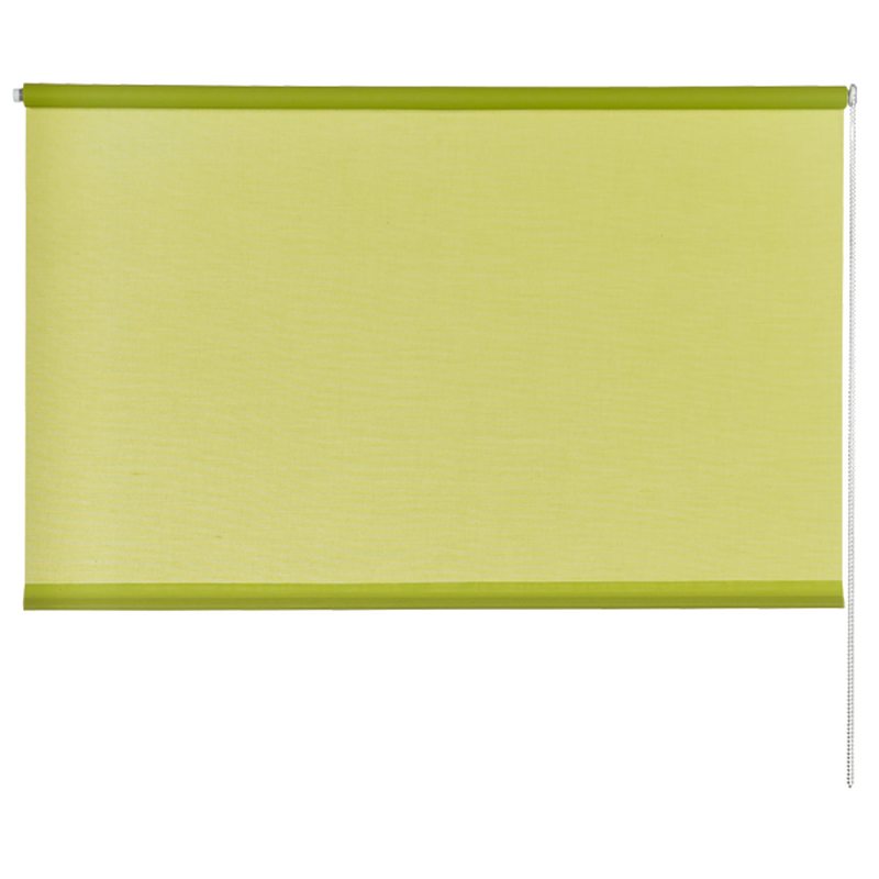 Store enrouleur EASY ROLL TAMISANT coloris vert fougère 107 x 170 cm