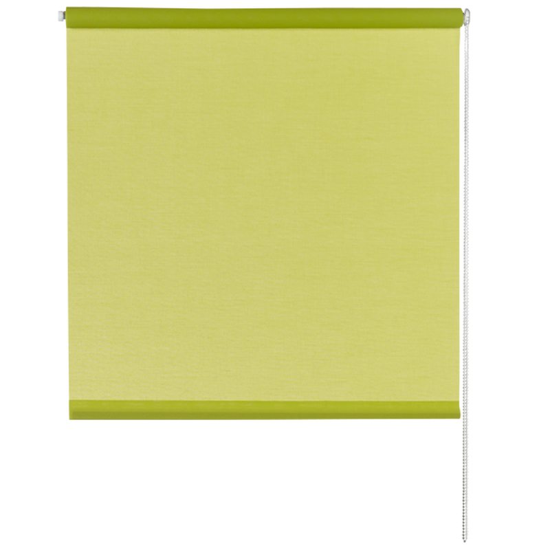 Store enrouleur EASY ROLL TAMISANT coloris vert fougère 67 x 190 cm