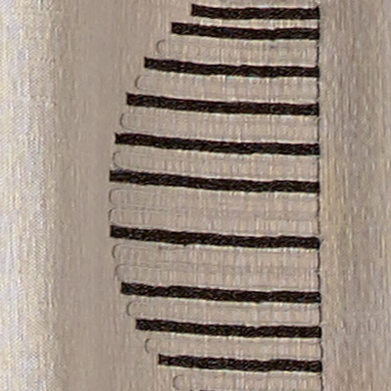 Rideau MING coloris gris perle 130 x 260 cm