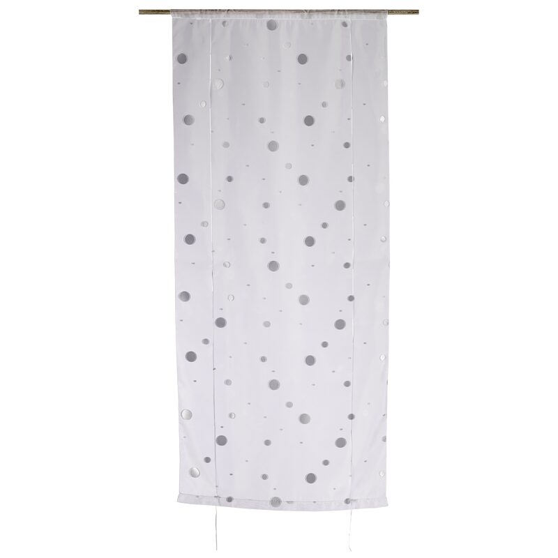 Vitrage LEONIE coloris blanc 70 x 160 cm