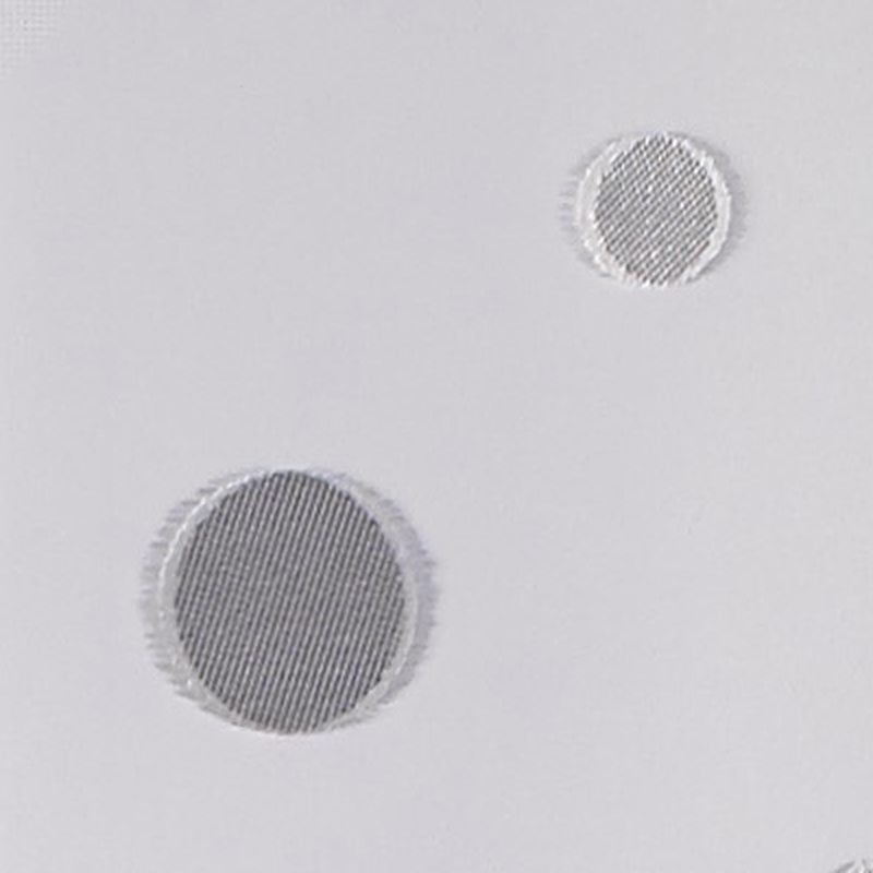 Vitrage LEONIE coloris blanc 70 x 160 cm