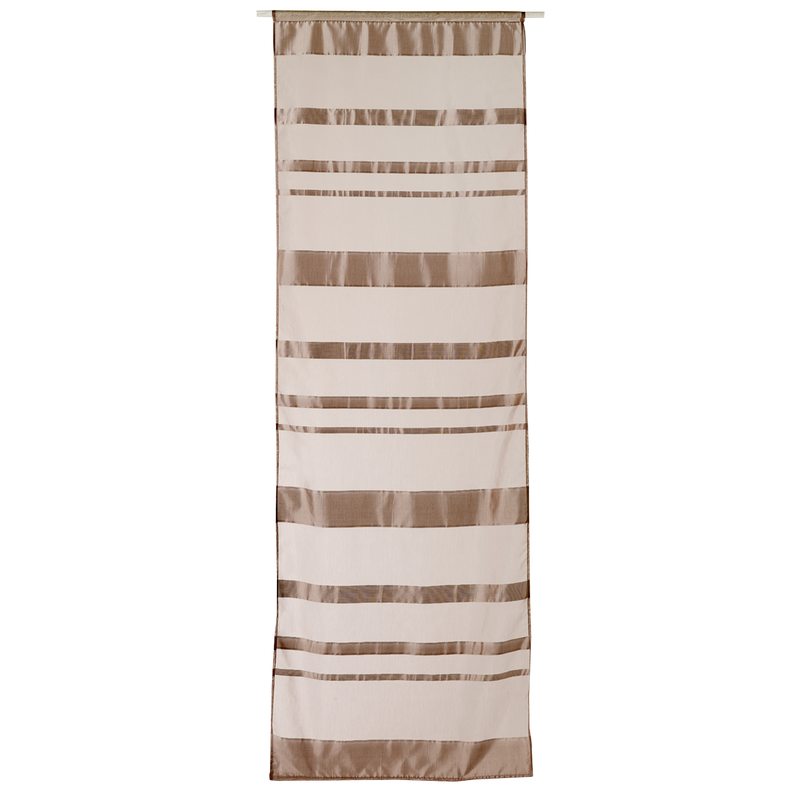 Vitrage AURORE coloris lin 70 x 210 cm