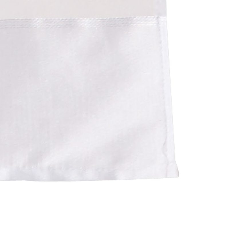 Vitrage AURORE coloris blanc 70 x 210 cm