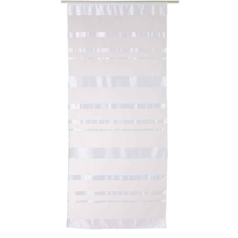 Vitrage AURORE coloris blanc 90 x 210 cm