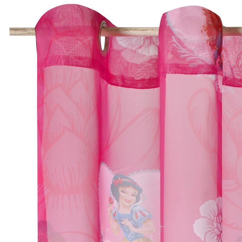 Voilage PRINCESSE coloris fuchsia 145 x 245 cm