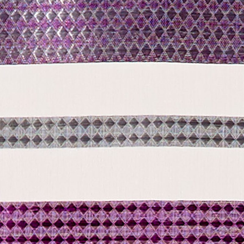 Vitrage ELEONORE coloris blanc 58 x 120 cm