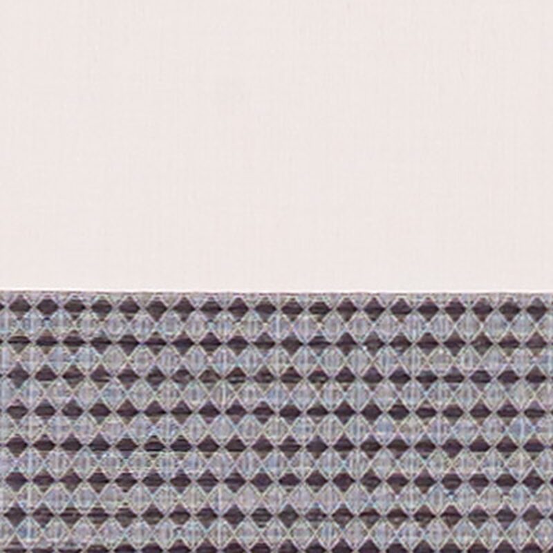 Vitrage ELEONORE coloris blanc 58 x 120 cm