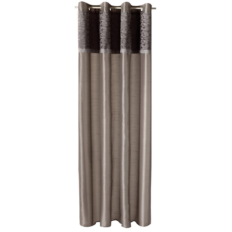 Voilage PAULA coloris taupe 140 x 240 cm