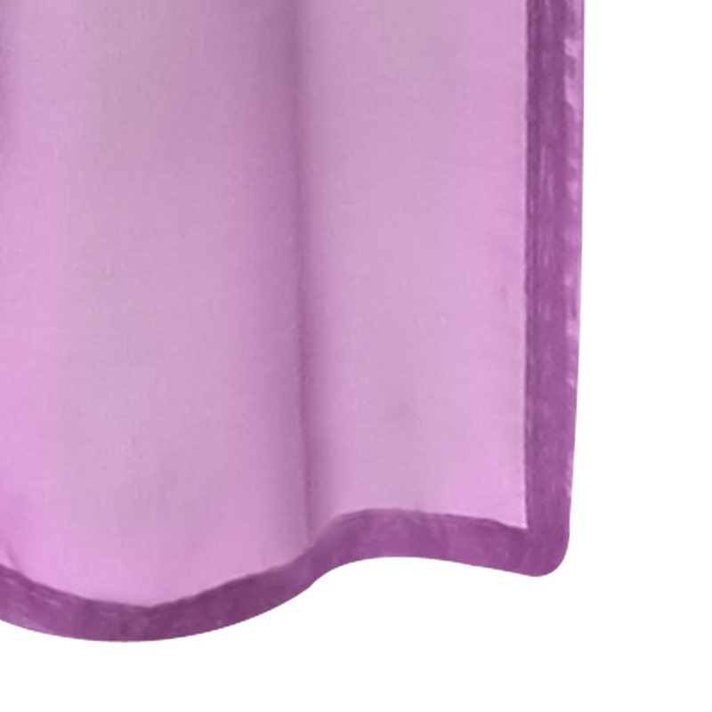 Voilage EASY coloris mauve 140 x 245 cm