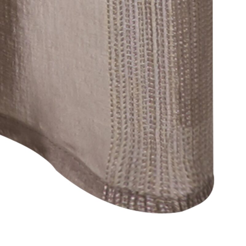 Voilage PINGALA coloris taupe 140 x 240 cm