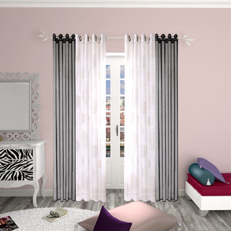 Voilage ESSENTIEL coloris blanc 140 x 240 cm