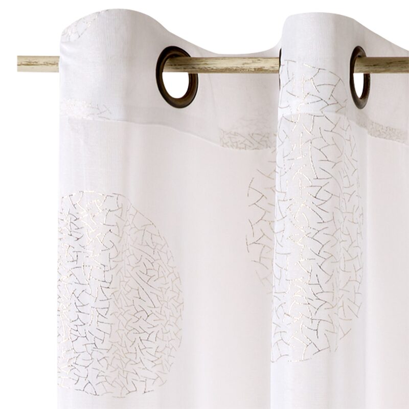 Voilage ESSENTIEL coloris blanc 140 x 240 cm