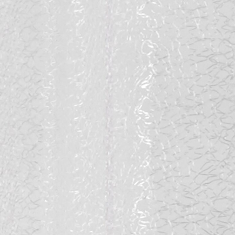 Voilage NEW ZIG ZAG coloris blanc 140 x 240 cm