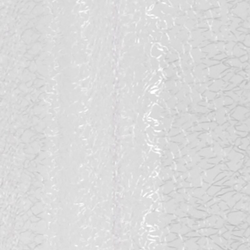 Voilage NEW ZIG ZAG coloris blanc 140 x 240 cm