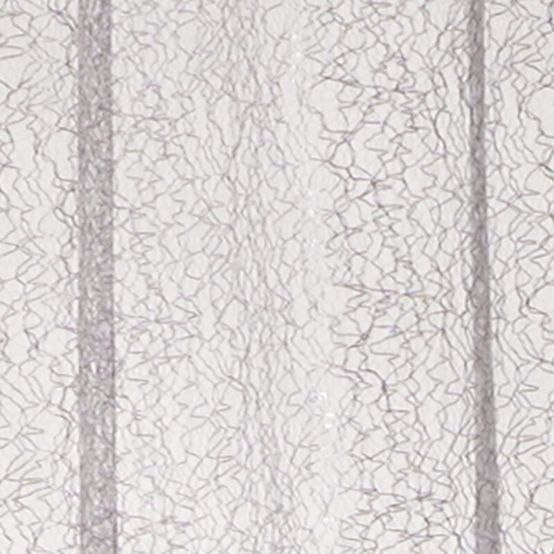 Voilage NEW ZIG ZAG coloris gris 140 x 240 cm